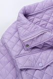 namcoverse Rhombus Zipper Pocketed Jacket