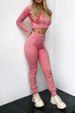 namcoverse Ribbed Knit Hoodie Long Pants Suits