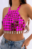 namcoverse Hand Made Round Sequin Body Chain