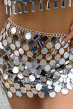 namcoverse Hand Made Round Sequin Body Chain