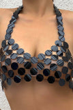 namcoverse Hand Made Round Sequin Body Chain