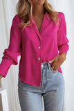 namcoverse Satin Puff Sleeve Blouse Tops