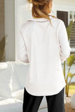 namcoverse Satin Puff Sleeve Blouse Tops