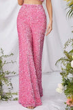 namcoverse Sequin High Waist Flare Pants