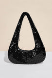 namcoverse Sequin Solid Underarm Bag