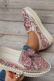 namcoverse Sequined Bow Flats