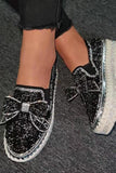 namcoverse Sequined Bow Flats