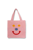 namcoverse Smiley Knitted Tote Bag