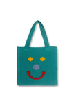 namcoverse Smiley Knitted Tote Bag