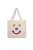 namcoverse Smiley Knitted Tote Bag