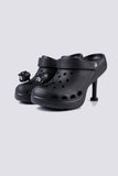namcoverse Solid Color High Heel Clog