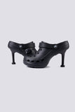 namcoverse Solid Color High Heel Clog