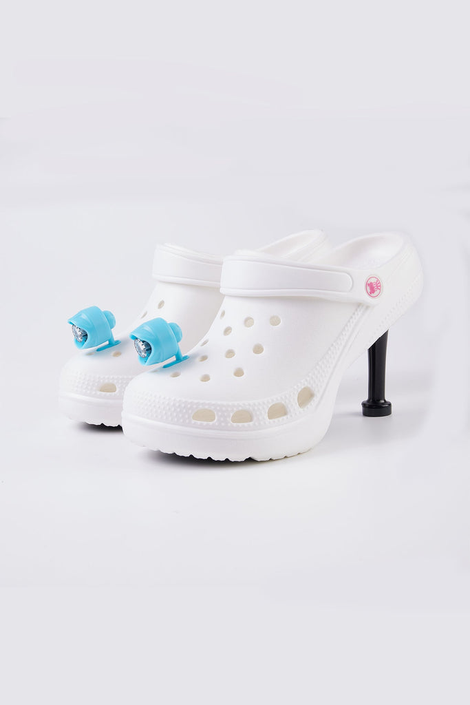 namcoverse Solid Color High Heel Clog