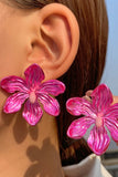 namcoverse Solid Color Petal Earrings