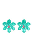namcoverse Solid Color Petal Earrings