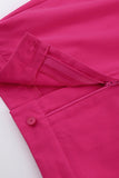 namcoverse Solid Color Shirt Crop Top High Waist Skirt Suits