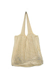 namcoverse Solid Hollow Out Knit Shoulder Bag