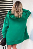 namcoverse Solid Slit Hem Hoodie