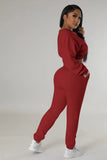 namcoverse Solid Sweatshirt Long Pants Suits