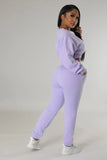 namcoverse Solid Sweatshirt Long Pants Suits