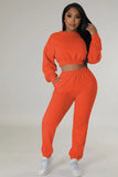 namcoverse Solid Sweatshirt Long Pants Suits