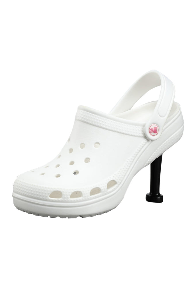 namcoverse Solid Color High Heel Clog