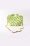 namcoverse Solid Handwoven Crossbody Bag