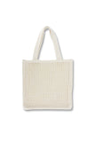 namcoverse Solid Hollow-out Crochet Tote Bag