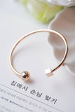 namcoverse Square Circle Minimalist Bracelet