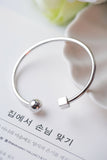 namcoverse Square Circle Minimalist Bracelet