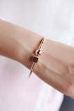 namcoverse Square Circle Minimalist Bracelet