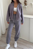 namcoverse Stand Neck Fleece Hoodie Long Pants Suits