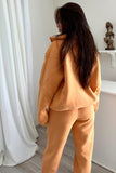 namcoverse Stand Neck Fleece Hoodie Long Pants Suits