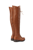 namcoverse Strappy Leather Over The Knee Boots