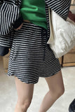 namcoverse Striped Casual Loose Shorts