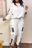 namcoverse Striped Patchwork Pants Suits