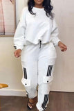 namcoverse Striped Patchwork Pants Suits