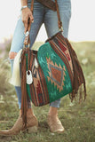 namcoverse Tassel Bohemia Canva Shoulder Bag