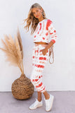 namcoverse Tie-Dyed Sweatshirt Long Pants Set