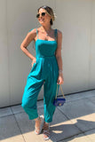 namcoverse Tie-Straps High Waist Jumpsuits