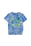 namcoverse Tie-dye Clover Printed T-shirt