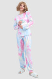 namcoverse Tie-dye Long Sleeve Loungewear Set