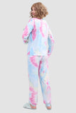 namcoverse Tie-dye Long Sleeve Loungewear Set