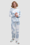 namcoverse Tie-dye Long Sleeve Loungewear Set