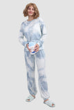 namcoverse Tie-dye Long Sleeve Loungewear Set