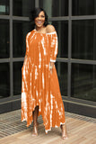 namcoverse Tie-dyed Drop Shoulder Dress