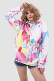 namcoverse Tie Dye Pullover Drawstring Hoodie