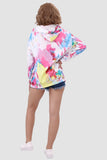 namcoverse Tie Dye Pullover Drawstring Hoodie