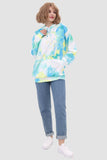 namcoverse Tie Dye Pullover Drawstring Hoodie