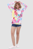 namcoverse Tie Dye Pullover Drawstring Hoodie